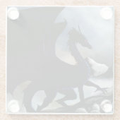 ブラックドラゴンファンタジーブルーマウンテンズ ガラスコースター (裏面)