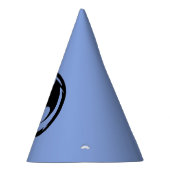 ブラックドラゴンブルーパーティー帽子 パーティーハット (右)