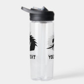 ブラックドラゴンヘッド生カスタム物の水瓶 ウォーターボトル (右面)