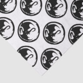 ブラックドラゴンホワイトティッシュペーパー媒体 薄葉紙 (詳細)