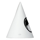 ブラックドラゴンホワイトパーティーハット パーティーハット (左)