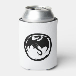 ブラックドラゴンホワイト缶クーラー2面 缶クーラー