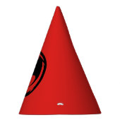 ブラックドラゴンレッドパーティー帽子 パーティーハット (右)