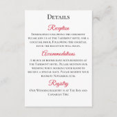 ブラックドラゴンレッドローズファンタジー結婚ズ エンクロージャーカード (正面)