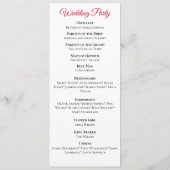 ブラックドラゴンレッドローズファンタジー結婚ズ プログラム (裏面)