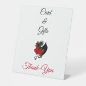 ブラックドラゴンレッドローゼスファンタジー 台座サイン (正面)