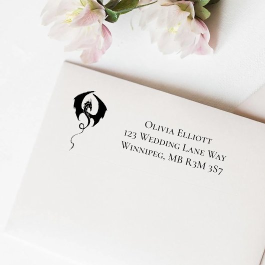 ブラックドラゴン結婚ズ セルフインキングスタンプ