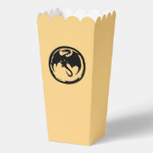 ブラックドラゴン金ゴールドポップコーンボックス フェイバーボックス (正面)