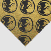 ブラックドラゴン金ゴールド静脈ティッシュペーパー媒体 薄葉紙 (詳細)