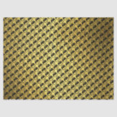 ブラックドラゴン金ゴールド静脈ティッシュペーパー小 薄葉紙 (正面)