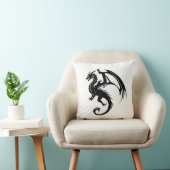 ブラックドラゴン クッション (椅子)