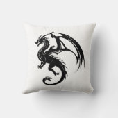 ブラックドラゴン クッション (裏面)