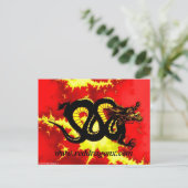 ブラックドラゴン ポストカード (スタンド正面)