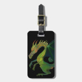ブラックドラゴン ラゲッジタグ (正面縦)