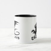 ブラックドラゴン“Dracarys”パワーマグ マグカップ (中央)