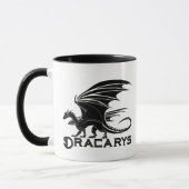 ブラックドラゴン“Dracarys”パワーマグ マグカップ (左)