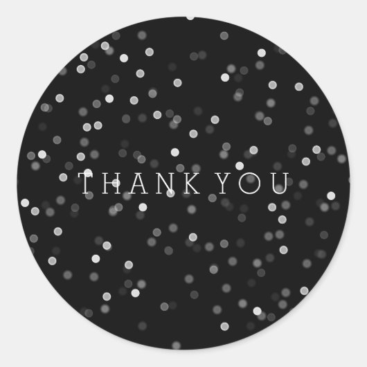 ブラックドリーミー《写真》ぼけ味ありがとう ラウンドシール (正面)