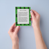 ブラックドルサインマネー起業家ウォールストリート チラシ (手)