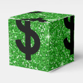 ブラックドルサインマネー起業家ウォールストリート フェイバーボックス (正面サイド)