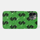 ブラックドル記号マネー起業家ウォール街 Case-Mate iPhoneケース (裏面(横))