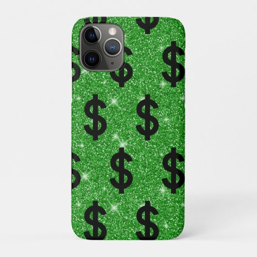 ブラックドル記号マネー起業家ウォール街 Case-Mate iPhoneケース (裏)