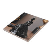 ブラックドレスのクリスタルガラスの王女 タイル (側面)