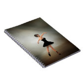 ブラックドレスのバレリーナ ノートブック (右側)