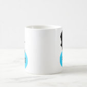 ブラックドーブピースマグ コーヒーマグカップ (中央)