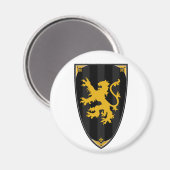 ブラックナイツシールドマグネット マグネット (正面/裏面)