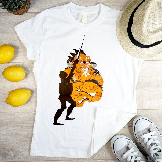 ブラックナイトとドラゴン Tシャツ