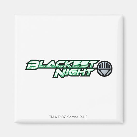 ブラックナイトロゴ2 マグネット (正面)