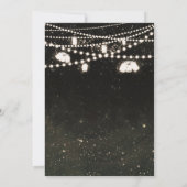 ブラックナイト素朴スカイメイソンジャイルライツ結婚ズ 招待状 (裏面)