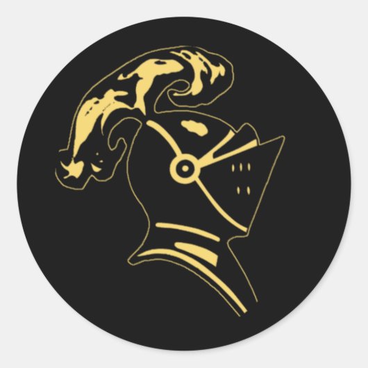 ブラックナイト – ステッカー (正面)