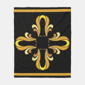 ブラックナイト フリースブランケット (正面)