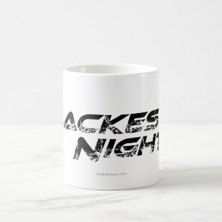 ブラックナイト・ロゴ コーヒーマグカップ