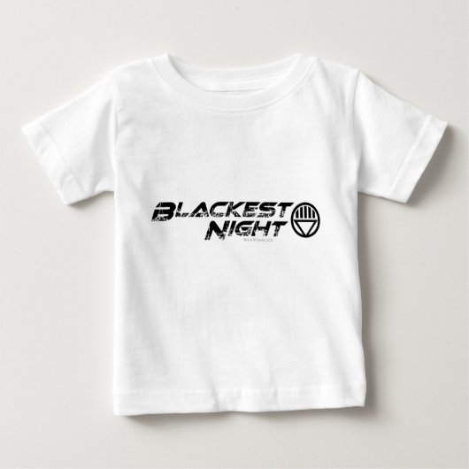 ブラックナイト・ロゴ ベビーTシャツ (正面)
