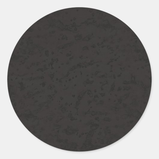 ブラックナチュラルコルクの樹皮は木目に見える ラウンドシール (正面)