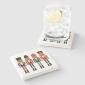 ブラックナツクラッカーストーンコースター ストーンコースター (横)