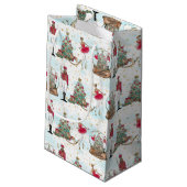 ブラックナツクラッカーバレエ抱き枕 スモールペーパーバッグ (裏面アングル)