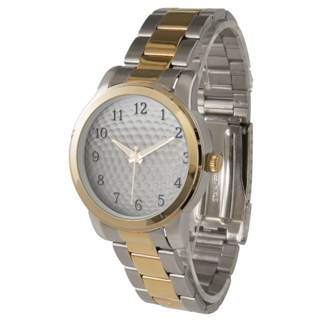 ブラックナンバーズスポーツ付きゴルフボール 腕時計 (アングル)