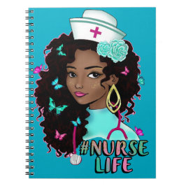 ブラックナースライフrn cna看護学校メラニン症 ノートブック