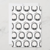 ブラックナース卒業パーティー 招待状 (裏面)