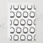 ブラックナース卒業パーティー 招待状 (裏面)