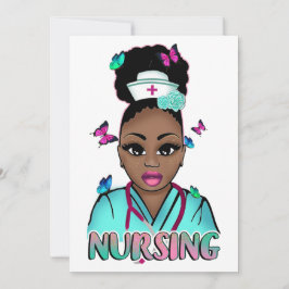 ブラックナース病院ナースメラニン女性看護 招待状