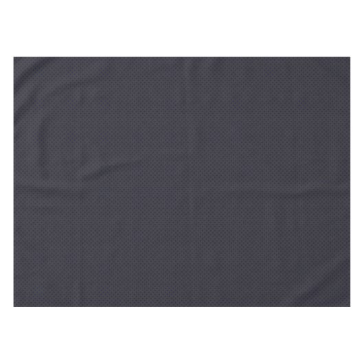 ブラックネイビーダイヤモンド水玉模様シックエレガントコットン テーブルクロス (正面(横))