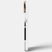 ブラックネイビー金ゴールドモノグラム愛フォトコラージンググリッド Case-Mate iPhoneケース (裏面 / 左)