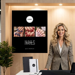 ブラックネイルスタジオフォトコラージュトレードショー タペストリー