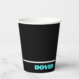 ブラックネオンアップシャーリンカップ 紙コップ