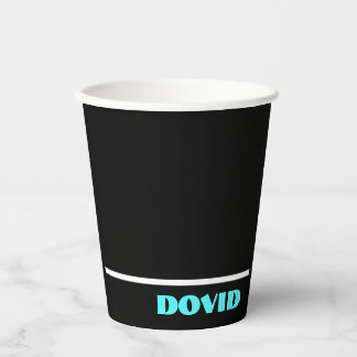 ブラックネオンアップシャーリンカップ 紙コップ