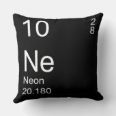 ブラックネオン装飾用クッション クッション (裏面)